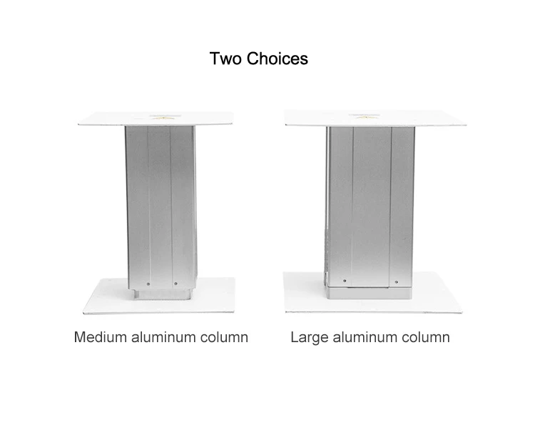Vertical Lifting Columns for Furniture with remote control positions memory  synchronously working