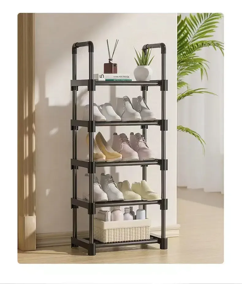 Factory Price Adjustable Metal Shoe Rack Easy install Storage Organizer for Home Living Room Bedroom