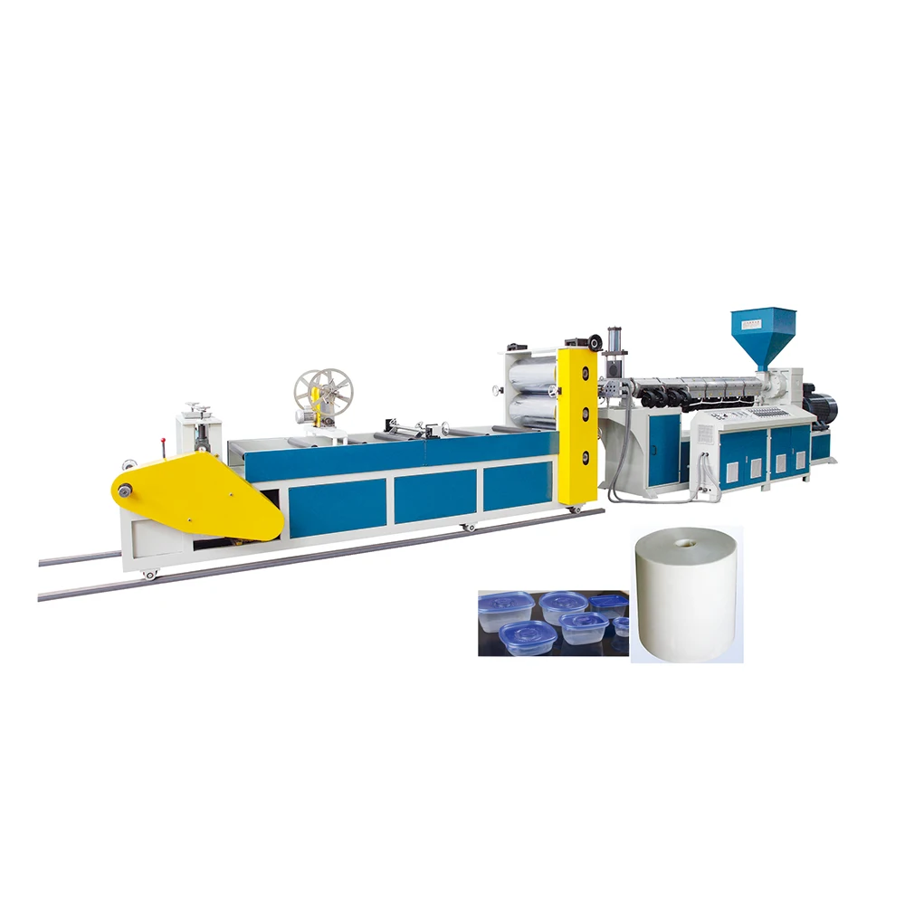 Diagonal Mono-Layer Plastic Sheet Extruder Machine, Germany Extruder production line Machine Plastic