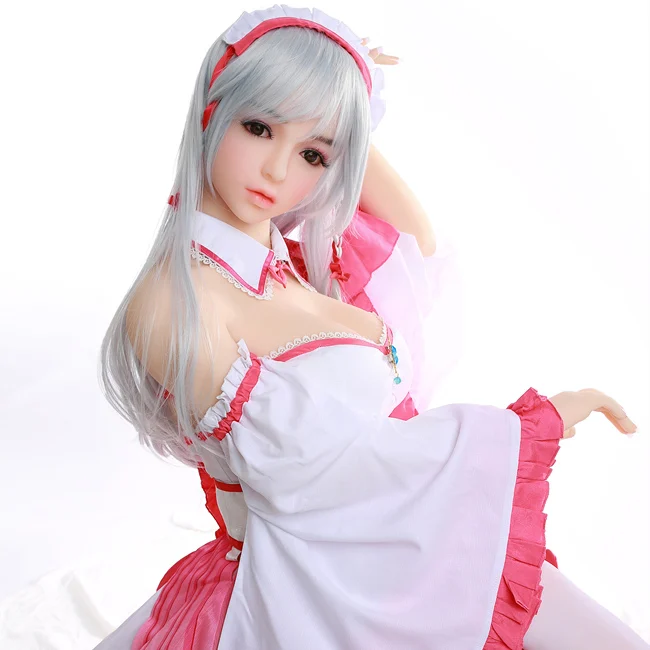 
158cm Japan cosplay style 3 holes full size TPE silicone lifelike sex doll 
