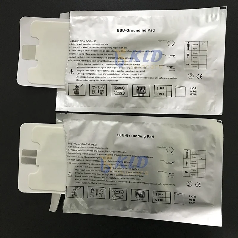 Beauty Parts Unipolar ESU-Grounding Pad for RF Machines Consumables Uni polar Radio Frequency Machine Slimming Spa Equipment
