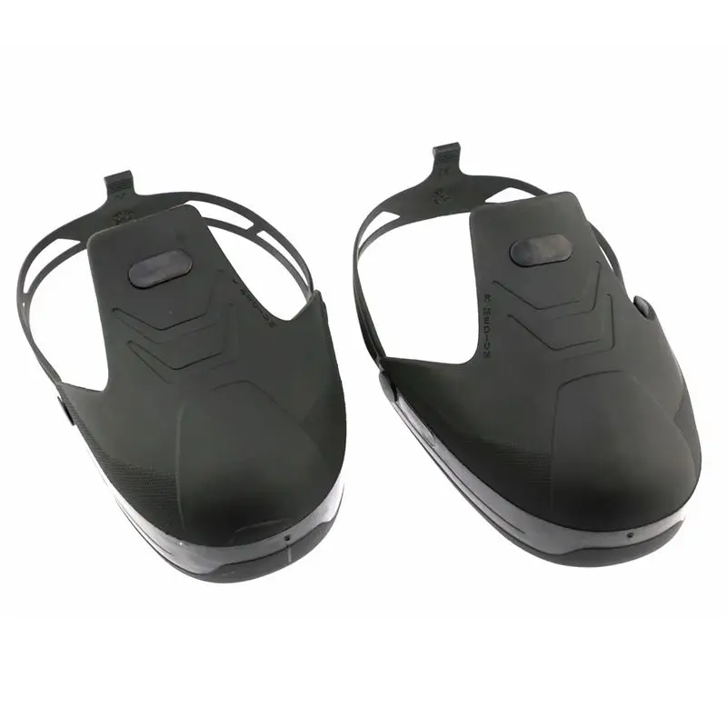 Safety Protective ShoesCover Rubber Anti-Slip and Anti-Smash Steel Toe Visitor Overshoes