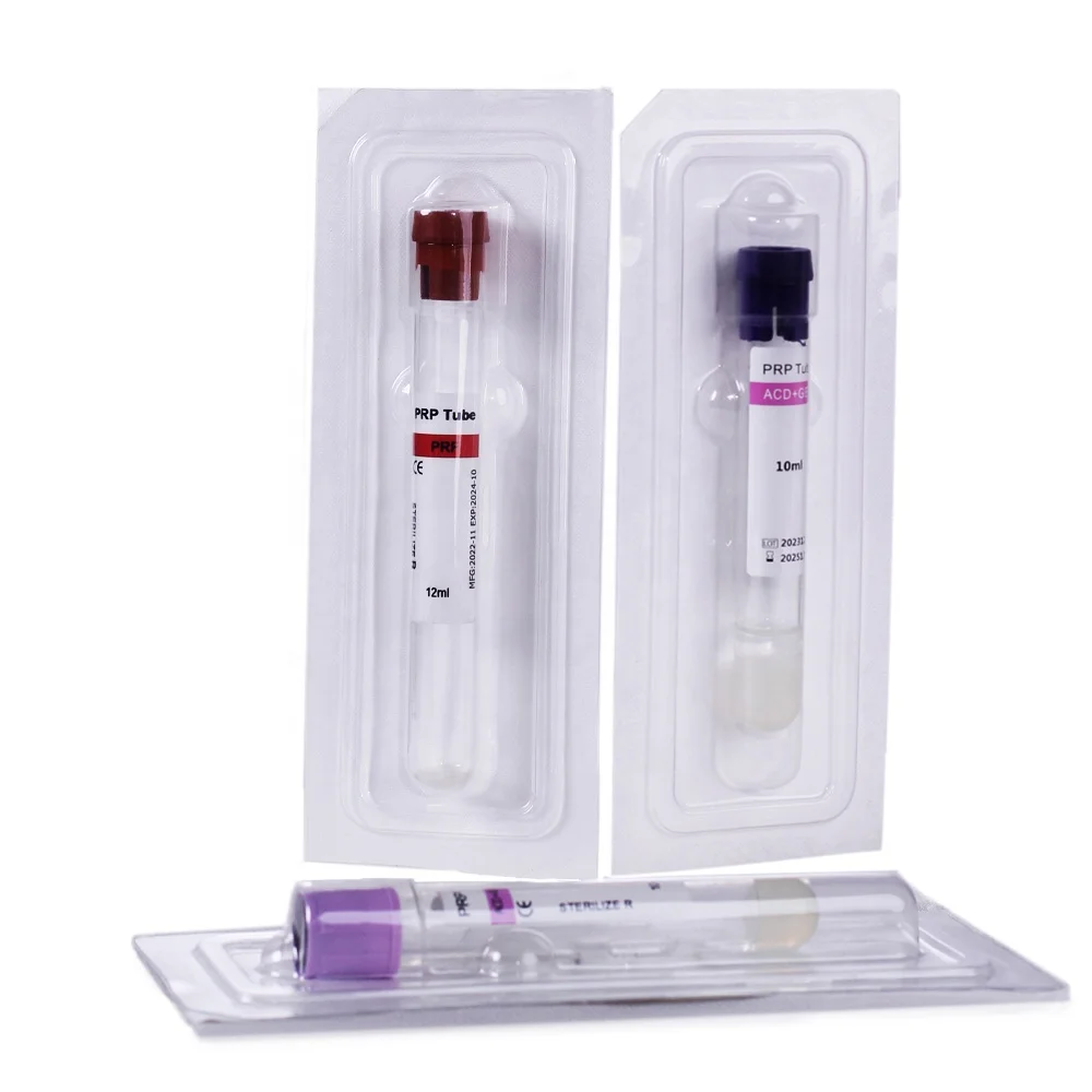 Beauty and skincare center use Vacuum Blood Collection Platelet Rich Plasma prp tube acd gel biotin prp kit prp hair