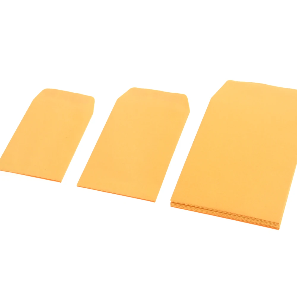 
Peel & seal self-adhesive Hign Quality Golden Kraft 100gsm paper Envelope 