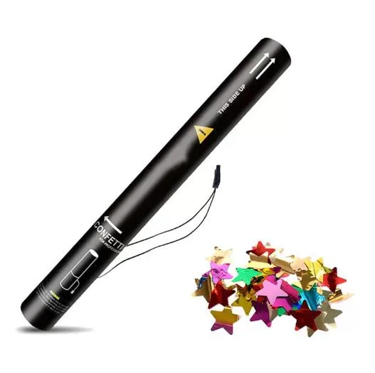 INS New type Electric Party electric Confetti Cannon Metallic Multi-color for Night Club Concert Stage