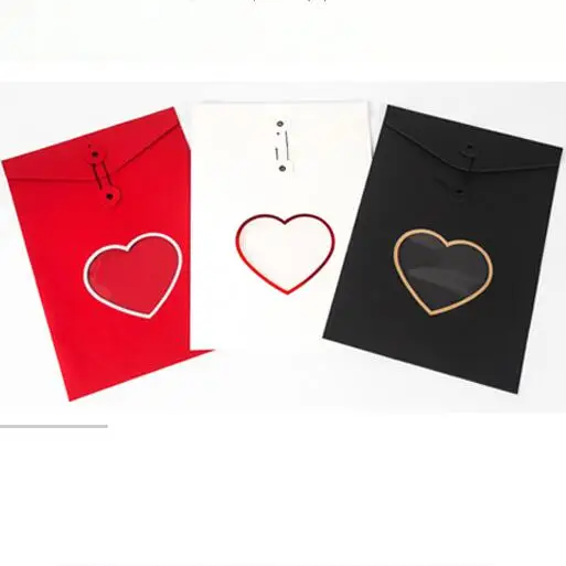 24lb white kraft paper envelope with pvc window