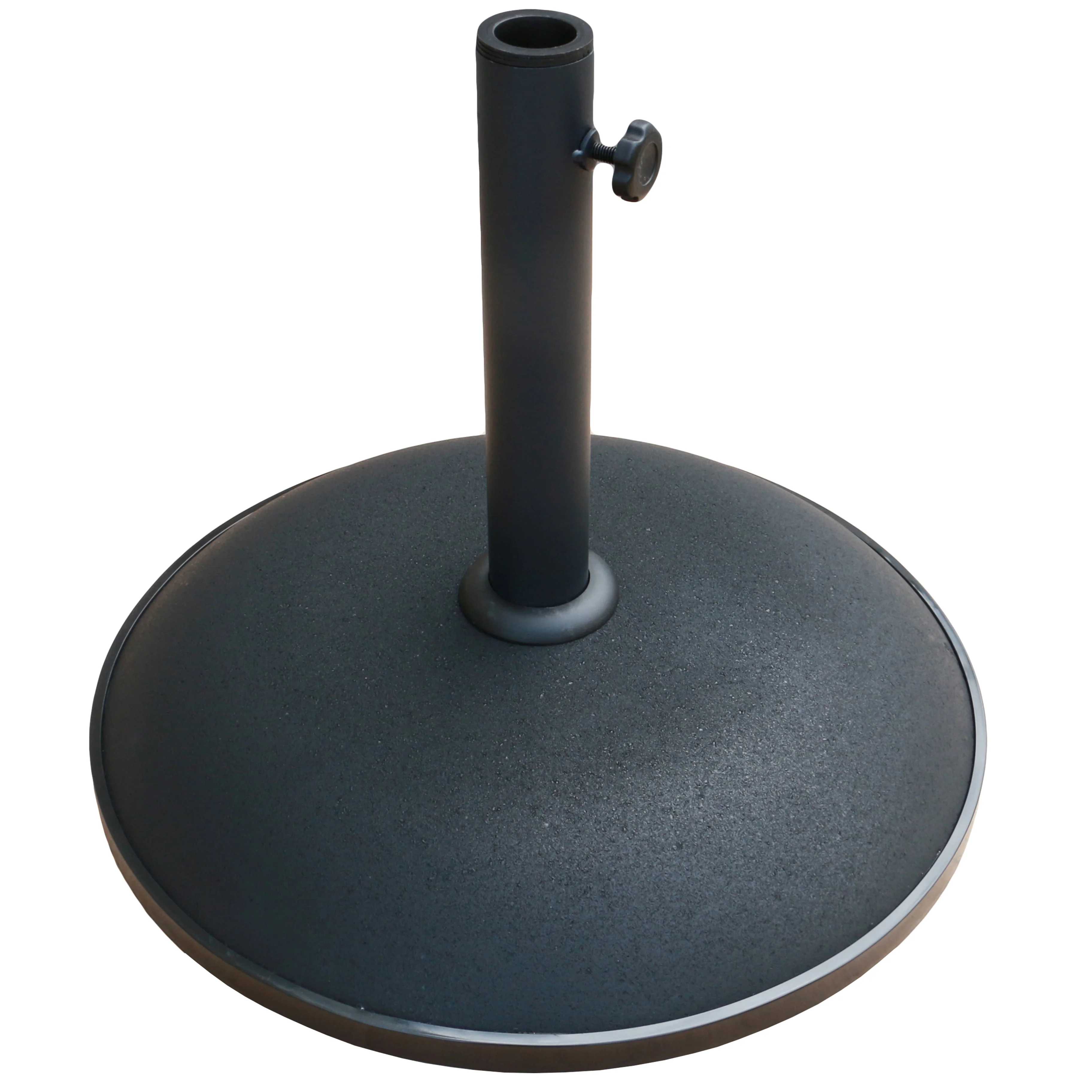 Firm Round Custom Outdoor Furniture Parasol Base Deck Table Garden Umbrella Base