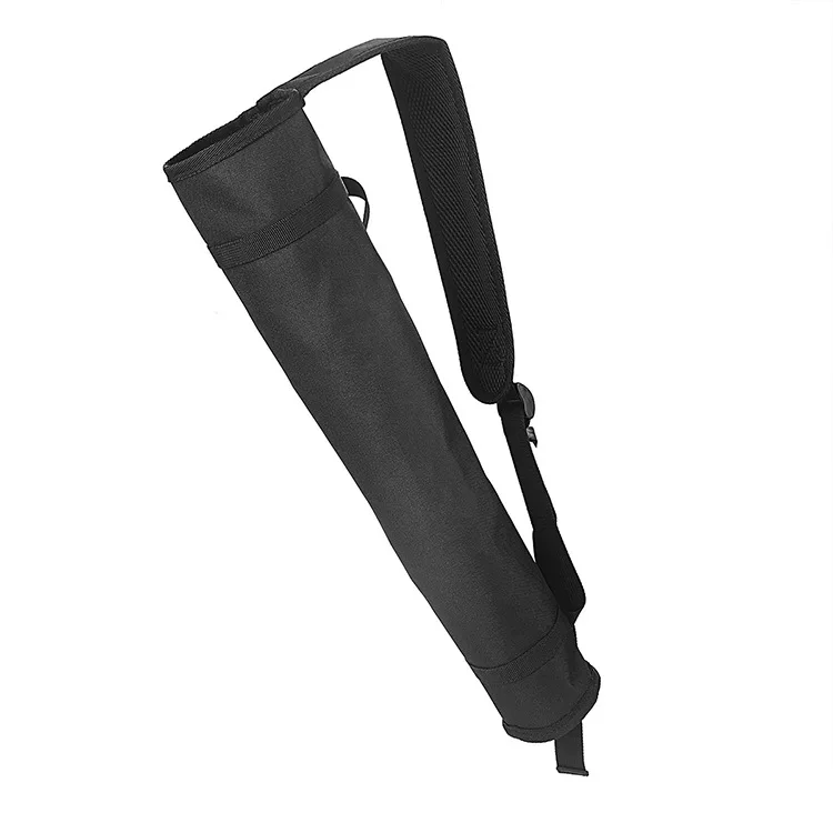 Arrow Quiver Archery Shoulder Back Waist Pouch Round Cylinder