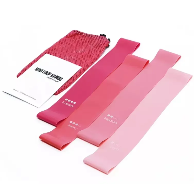 Fitness Gum Custom LOGO Elastic Rubber Bands For Fitness Workout Equipment Training Exercise Gym Strength Latex Resistance Bands