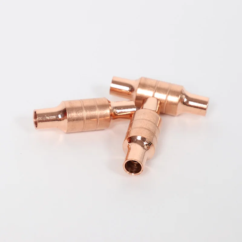 r143a refrigerator 15g 20g 25g refrigerator filter drier parts air conditional copper filter drirer