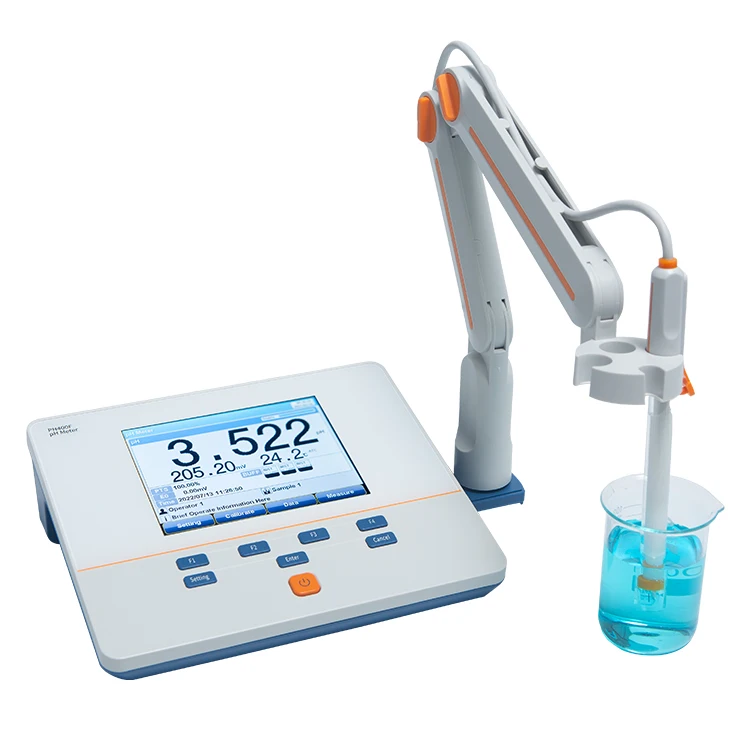 USB RS232 Digital Laboratory desktop pH meter DSPH400F 1-5 points Benchtop ph tester for water quality test