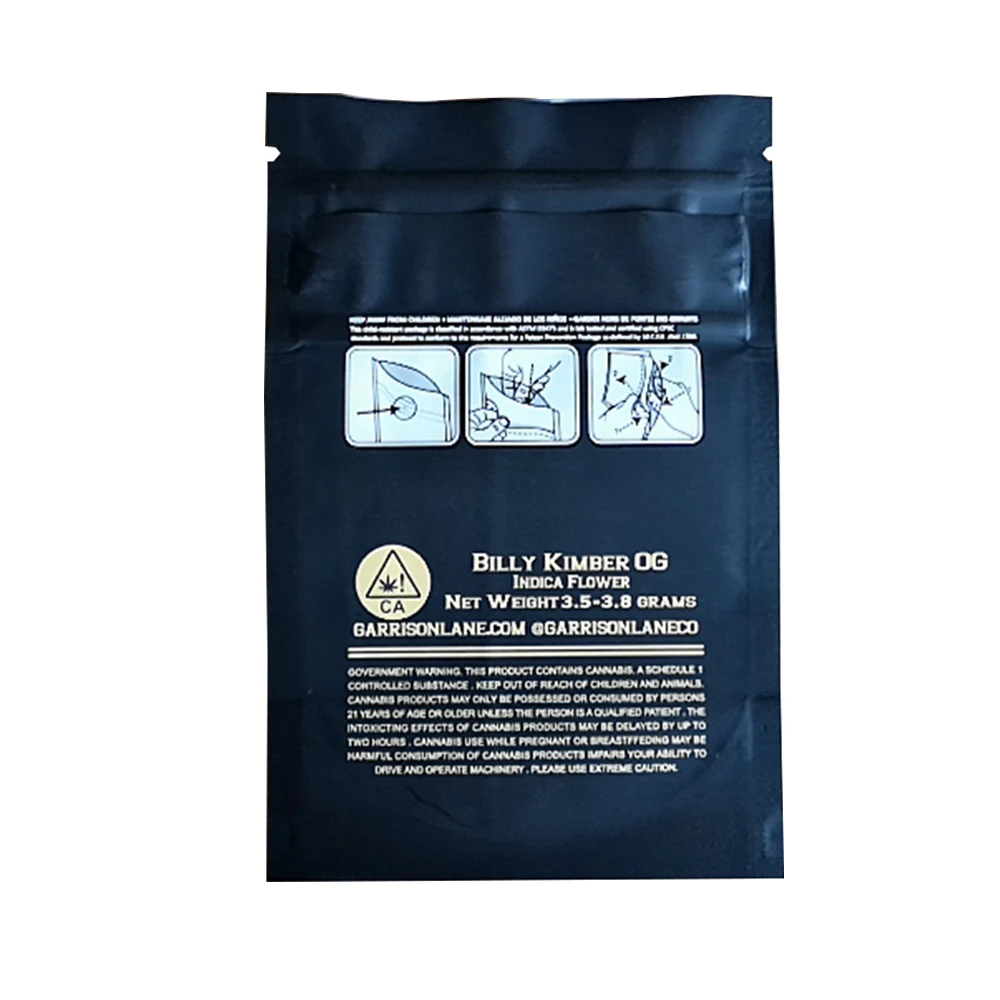  Beyou пользовательские мини Ziplock Mylar мешок 3 5G травяные принтованные фольга майлар с защитой от детей