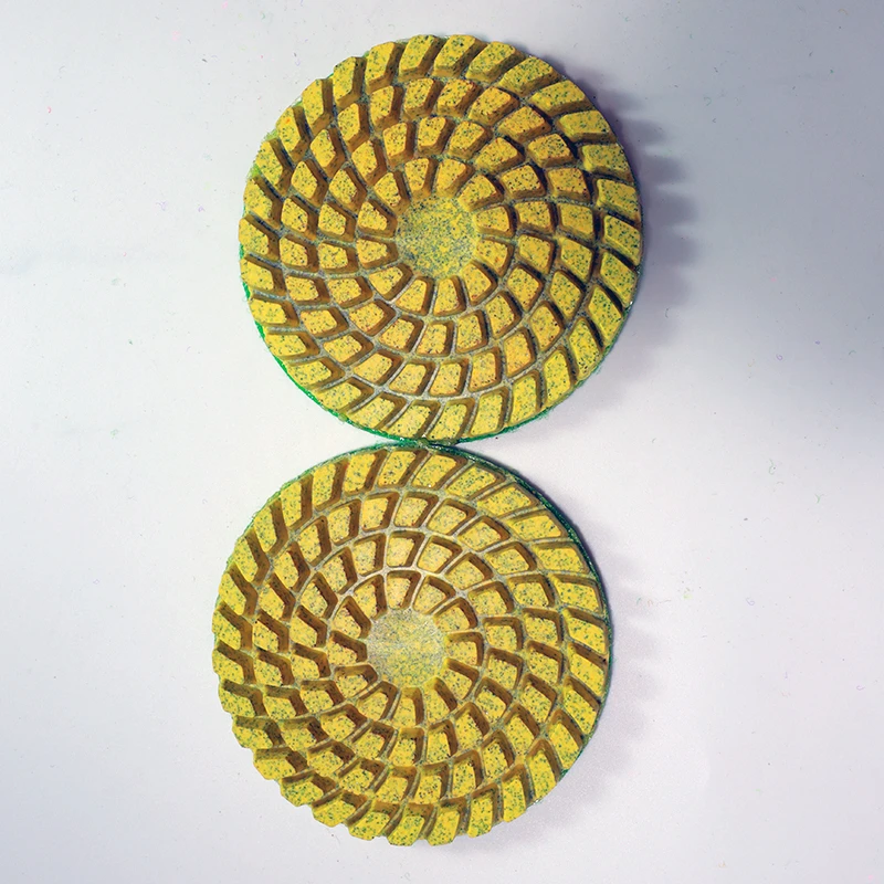 Diamond sponge polishing pad Concrete Grinding for Machine 4 step polishing pad Concrete Diamond Grinding foam polishing pad