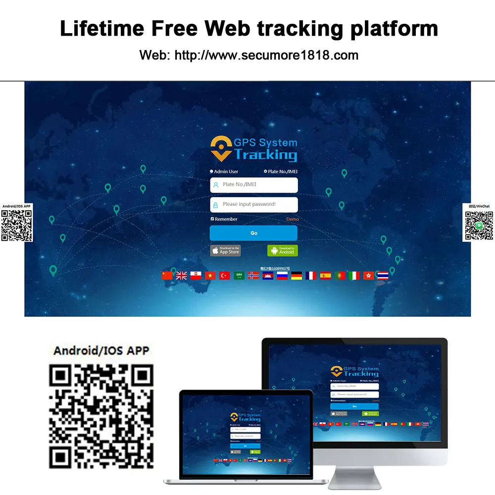  Недорогой автомобильный Gps-трекер localizador ET301 2G