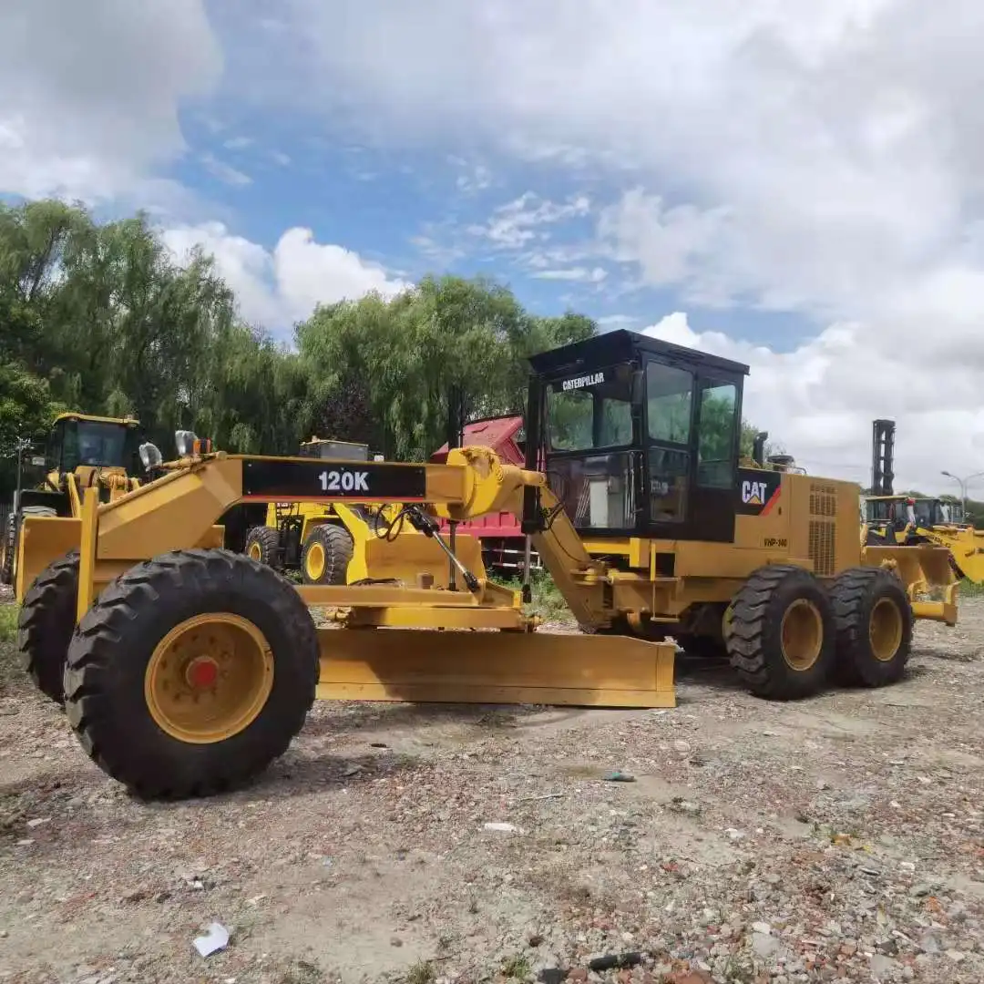 Used Cat 120K grader 140k 120h 120g Motor Grader