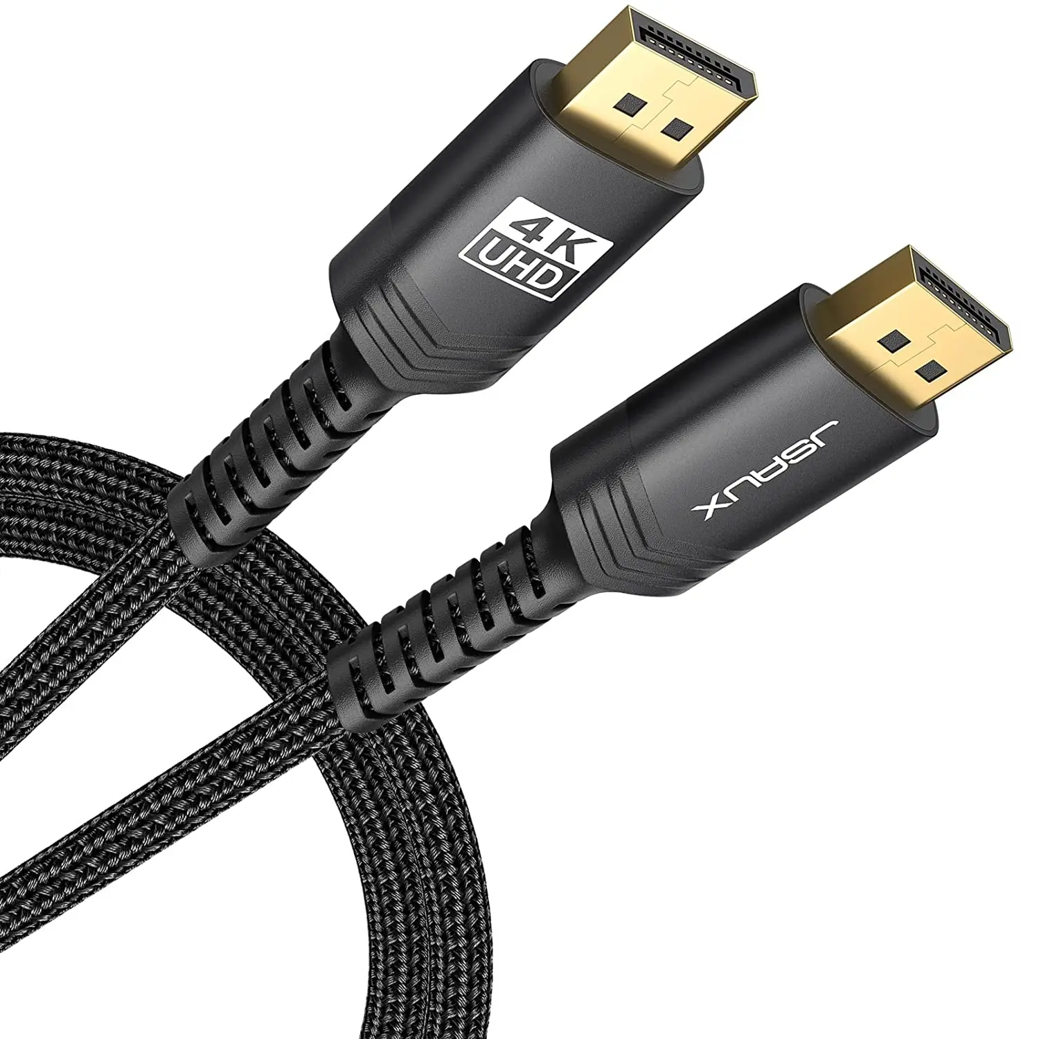 JSAUX DisplayPort to DisplayPort Cable 15ft 4K@120Hz High Speed DisplayPort Cord for Laptop