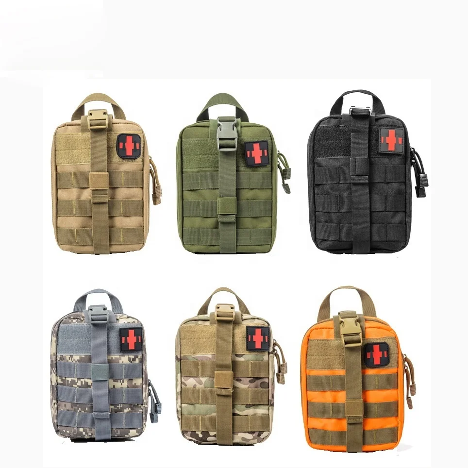 Hot selling Outdoor Sports First Aid Kit IFAK Customize Logo Survival Kit Emergency Kit with Camping Supplies