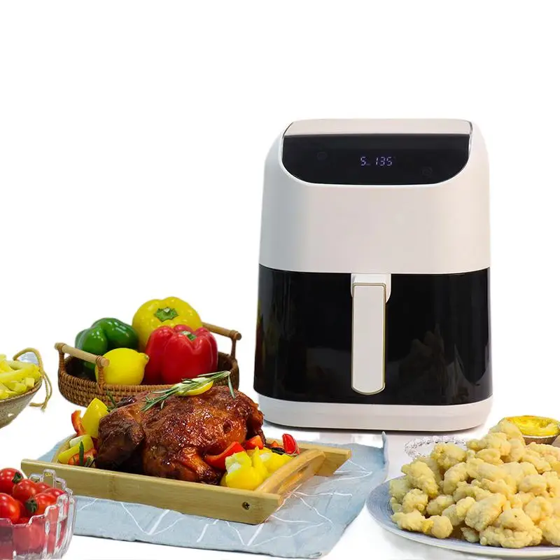 Air Fryer Household Items Electric Plastic Square PTFE OEM Factory UK Smart Sells Fryers Cosori Max Xl Hornos Digital Control 6L