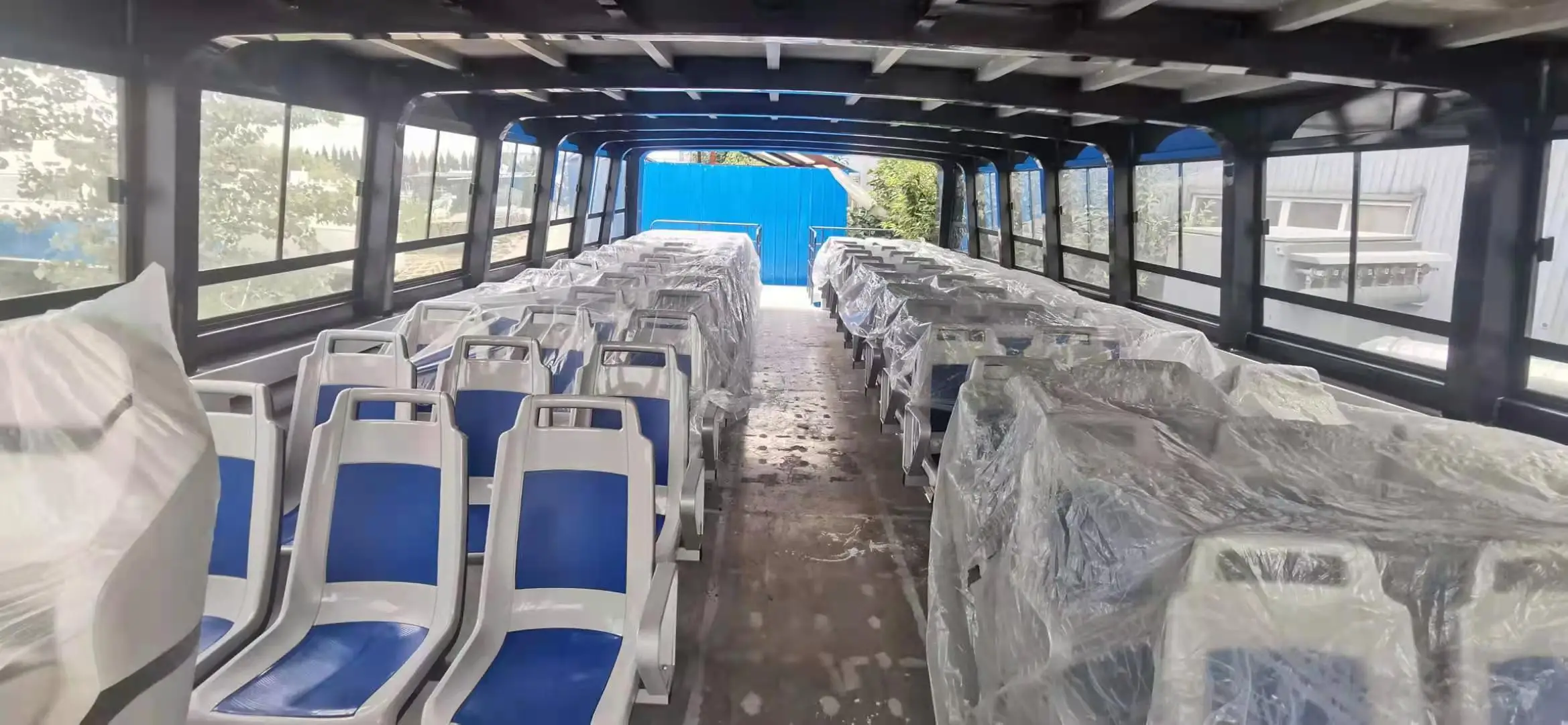 Лодка Allsealion 15X4 5 м алюминиевый катамаран пассажирский пассажирские катера туристическая лодка