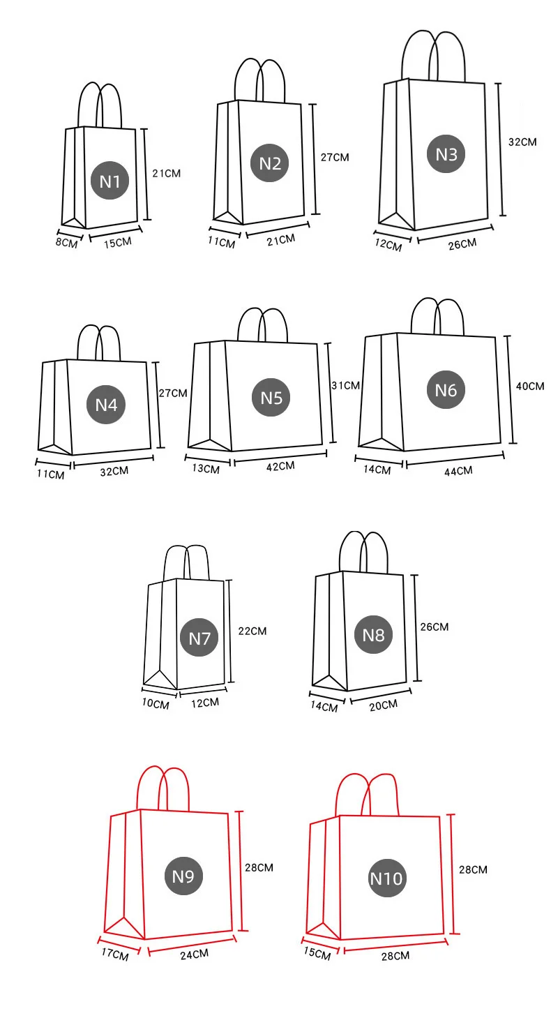 Custom Logo Food Takeaway Craft Paper Bag For Restaurant