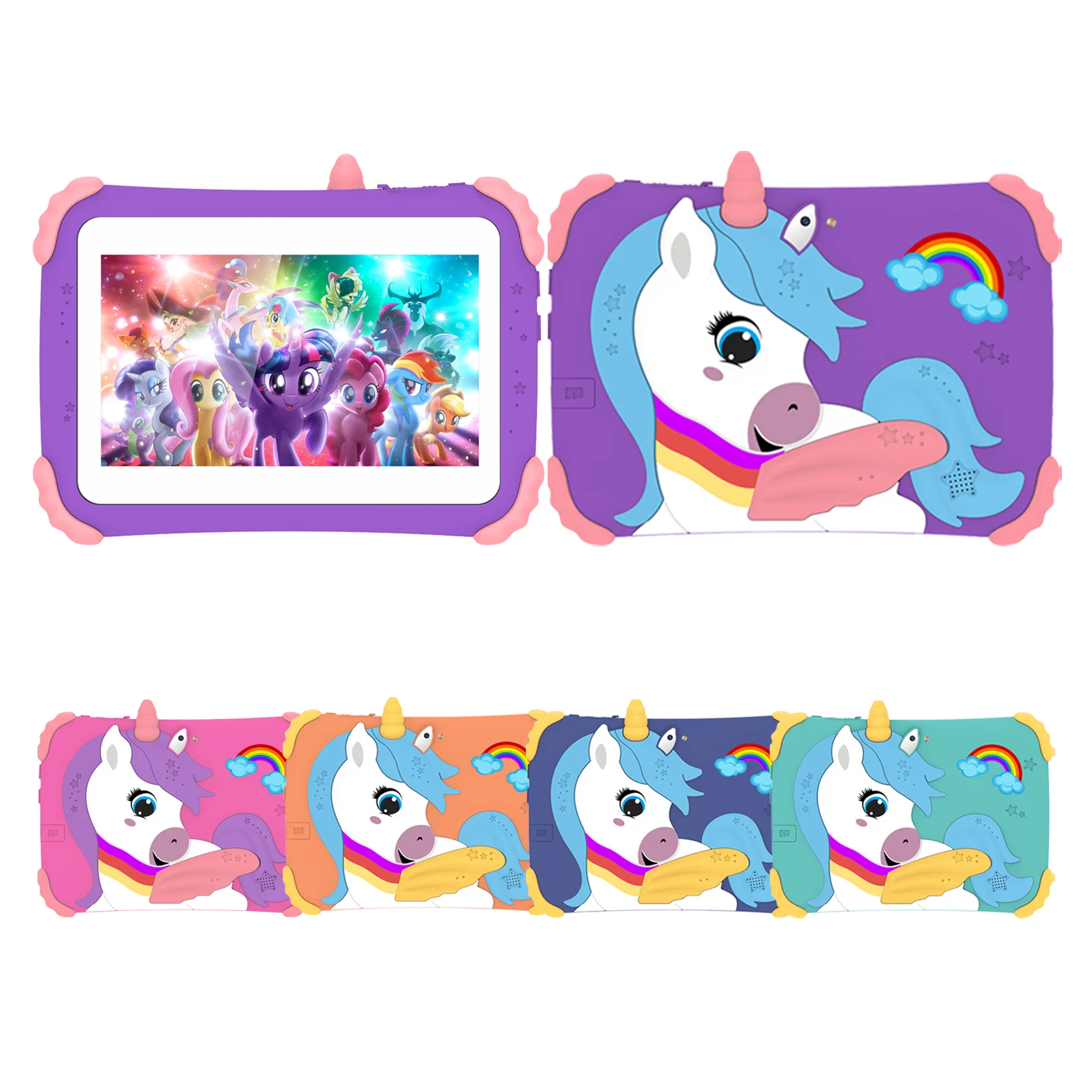 Factory Direct Sales 7 Inch Tablet OEM Android 7.0 1+16g MTK Octa Core Baby Tablet Educational For Kids Manufacturers