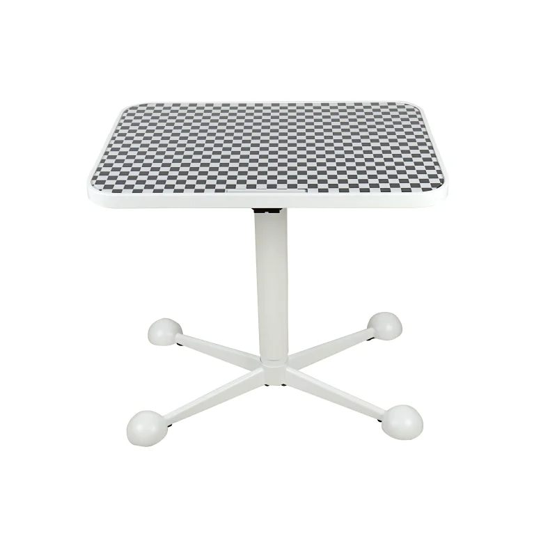 Modern Design Folding Lift Coffee Table Metal And Tempered Glass Top Sofa Beside For Living Room Glass Side Table