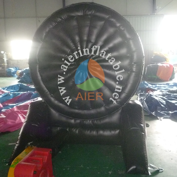 New inflatable sports game inflatable small black dart board shooting game carnival custom game for adults and children