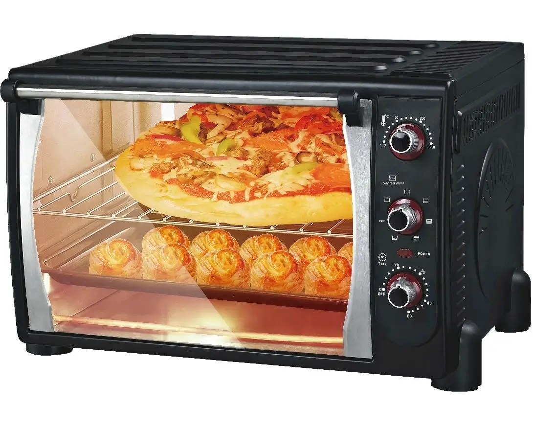 TO-90C 90L Hot Selling Large Capacity Commercial Household Convection Electric Pizza Oven Bread Oven With OTG