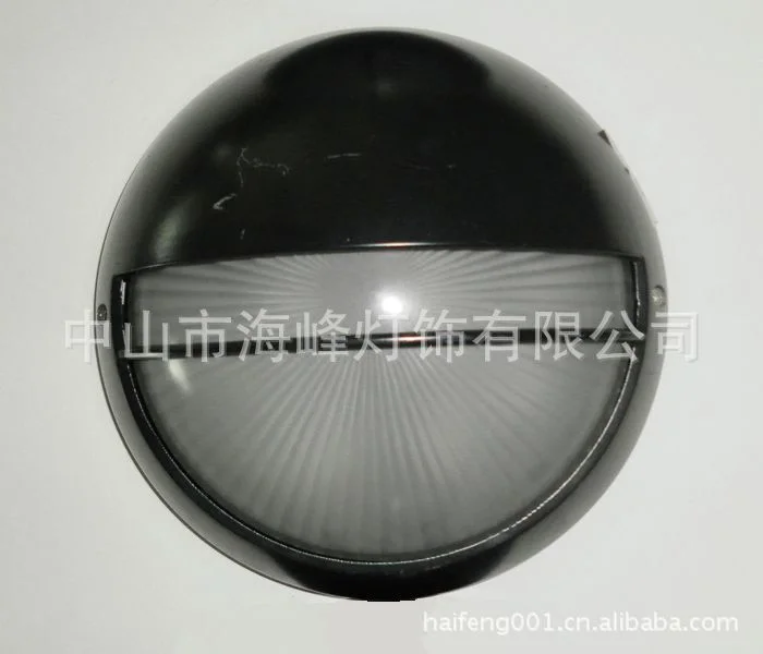  Оптовая продажа садовая уличная Светодиодная лампа E27 влагостойкая IP44 плоская перегородка из алюминия и стекла