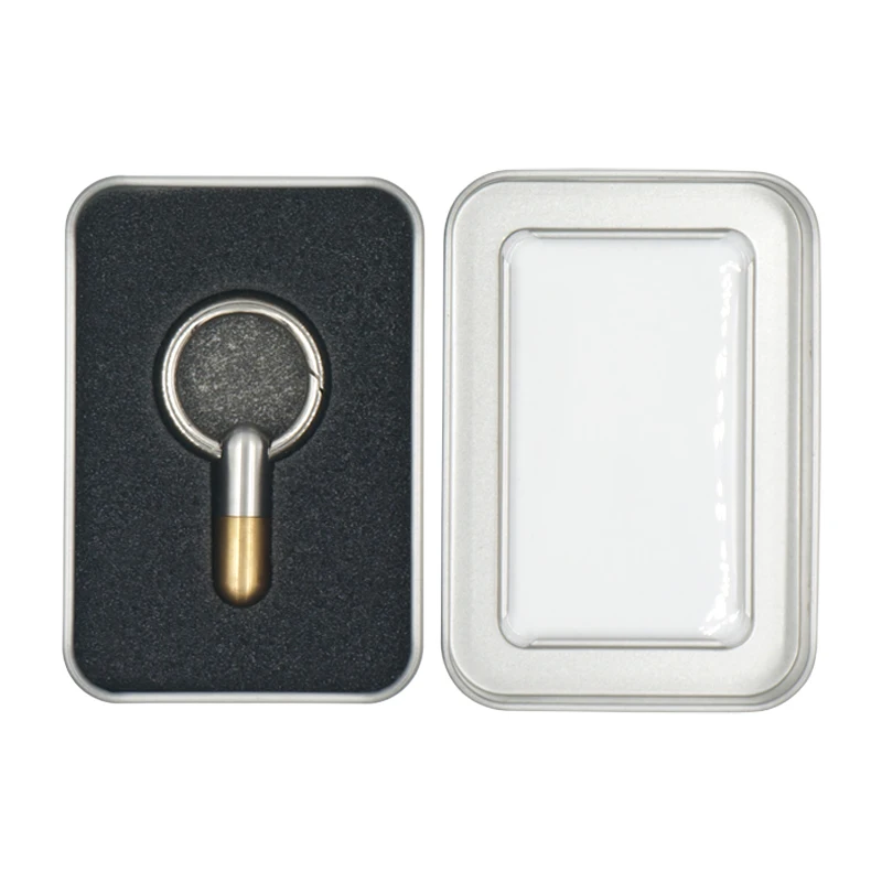 Brass Capsule Mini Knife Multifunctional EDC Tools Portable Key Chains Outdoor Survival Emergency Mini Pocket Cutting Tool