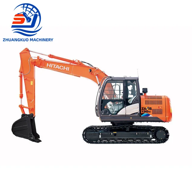 Good Quality Hitachi Zx130h Medium Excavator Used Original Zaxis 130-5a Hydraulic Crawler Excavators 13 Tons Zx130