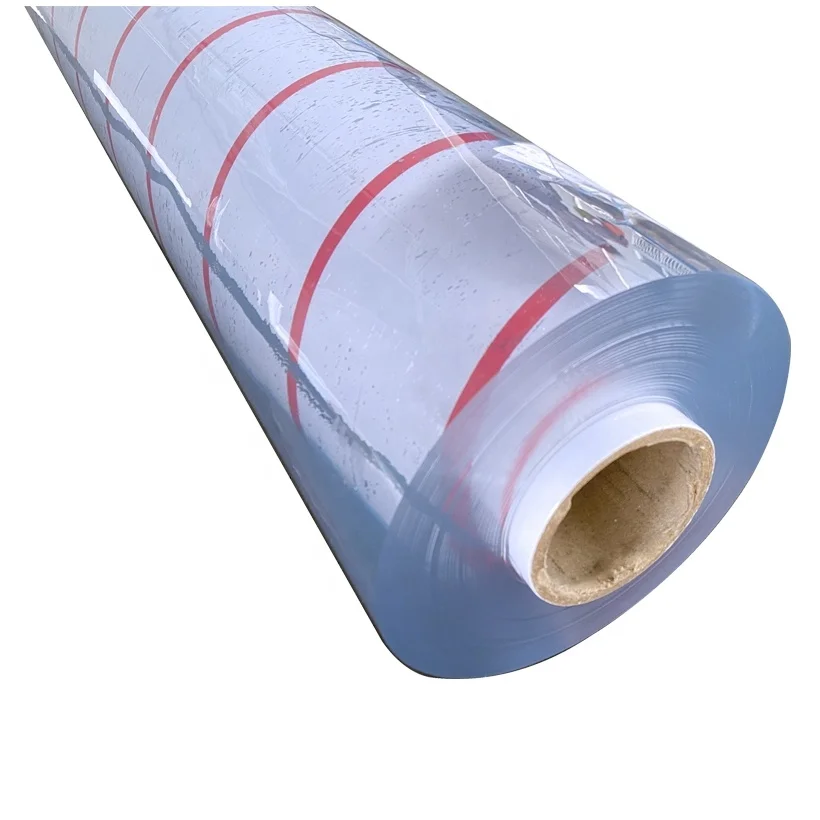 Fuxing 0.1-5mm thickness Super pvc super clear transparent soft pvc roll flexible transparent pvc sheet