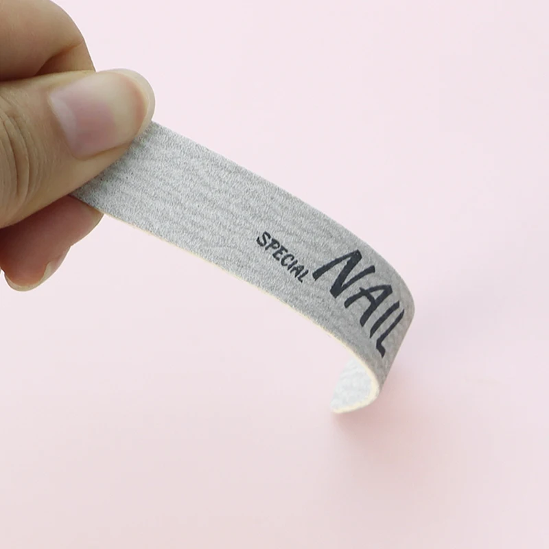 Zebra Nail File 100/180 180/240 Grit Cheap Disposable Wooden Nail File