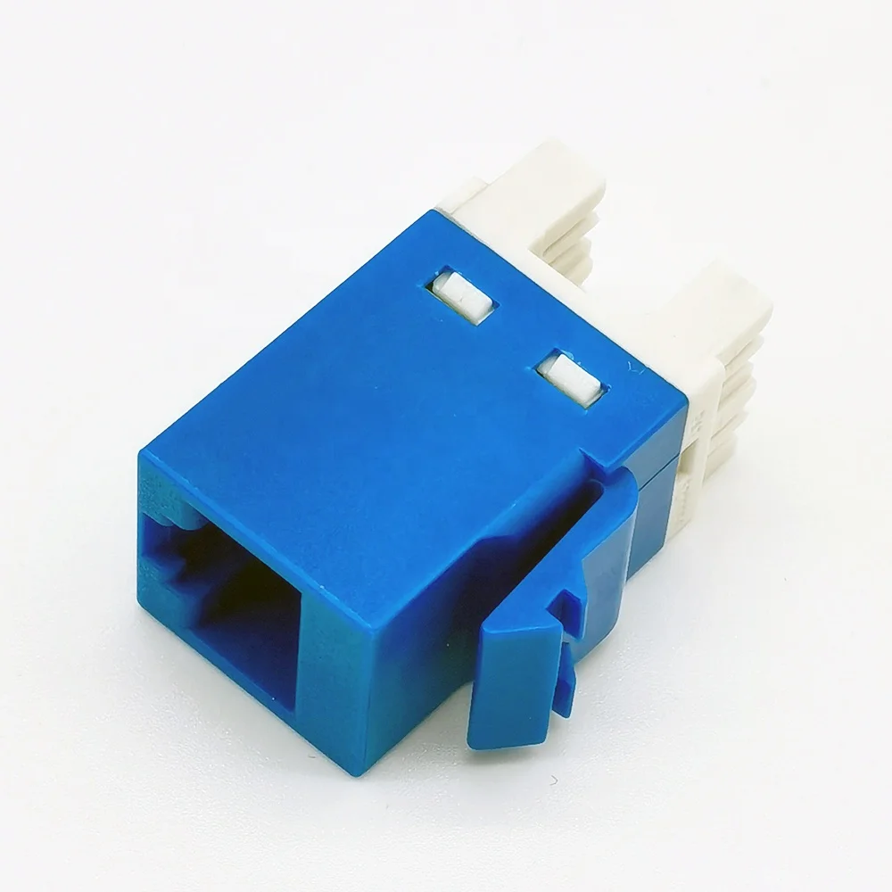 Модульный разъем Keystone Blue AMP RJ45