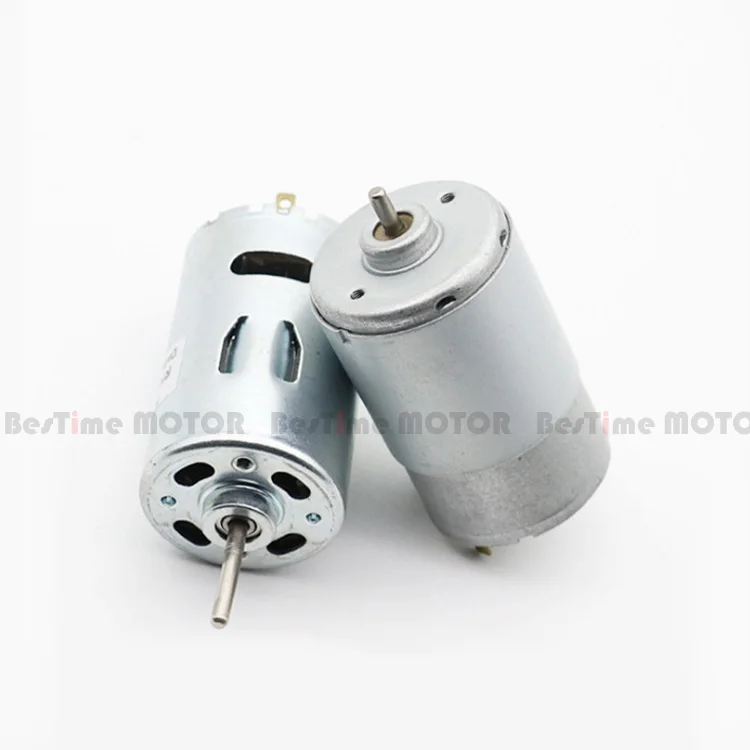 750 dc brushed motor with dual shaft for power tools
