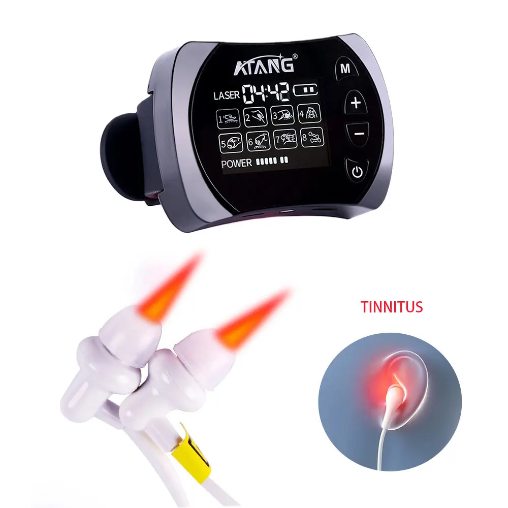 ATANG Promote blood circulation wrist watch blood glucose meter EMS equipment diabetes care laser treatment watch