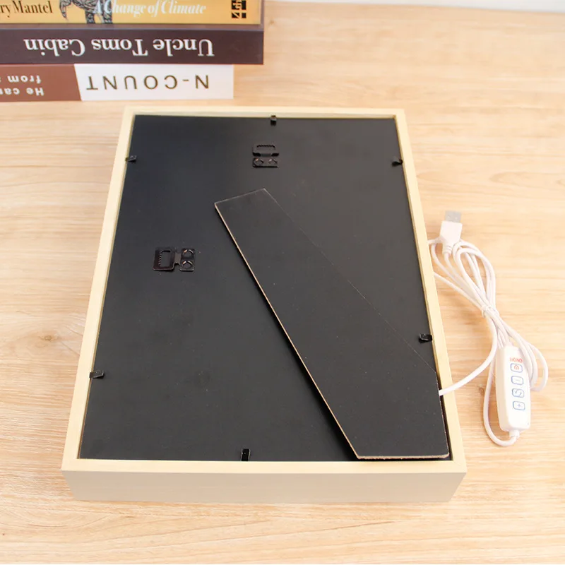 Customized size and LED photo frame Living room sofa background wall decoration picture frame