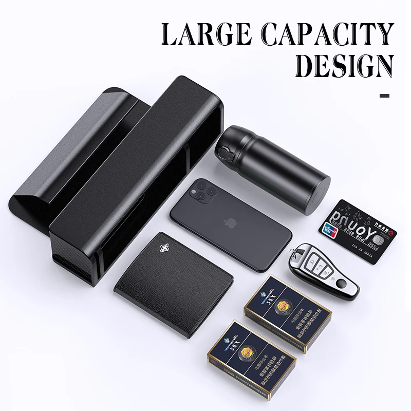 Аксессуары для салона автомобиля, автомобильный ящик для хранения со скругленными редукторами, держатель для чашки, органайзер с двойным USB-разъемом, зарядное устройство, автомобильный ящик для хранения