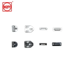 Metal Closure Trousers Hook Nickel-free Plating Support SKIRTS Hooks Wholesale Customization Quality Brass OEKO-TEX 7 Days