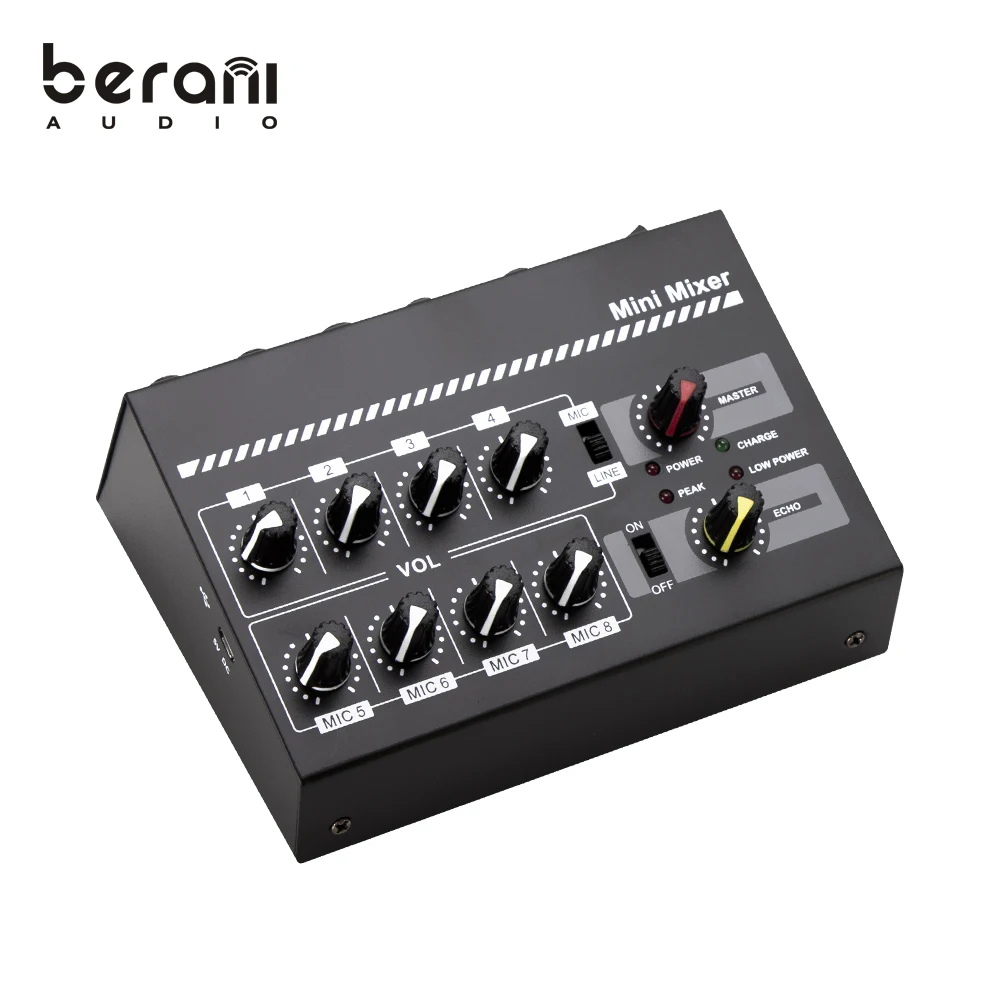 Мини-аудиомикшер Berani M2