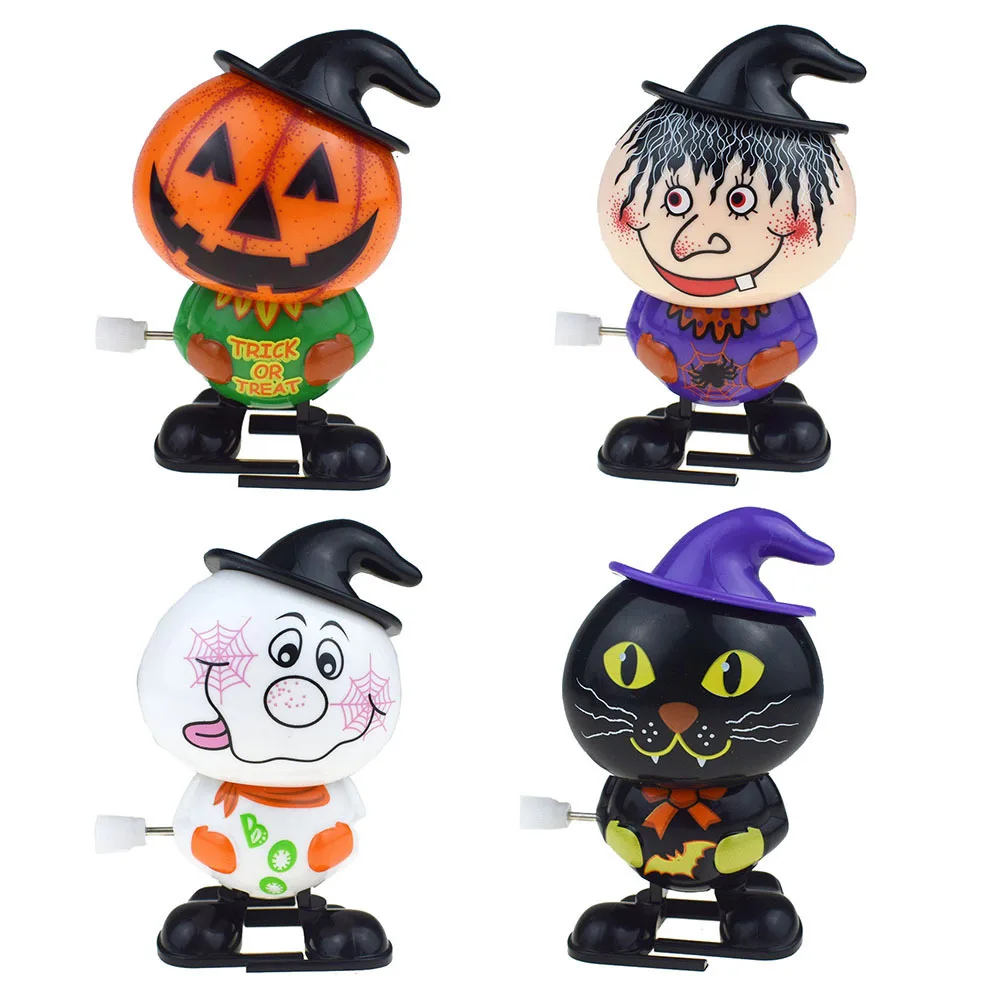 Halloween Party Favors Treat Bag Stuffers Halloween Treats Prizes clockwork Wind Up Toys For Kids