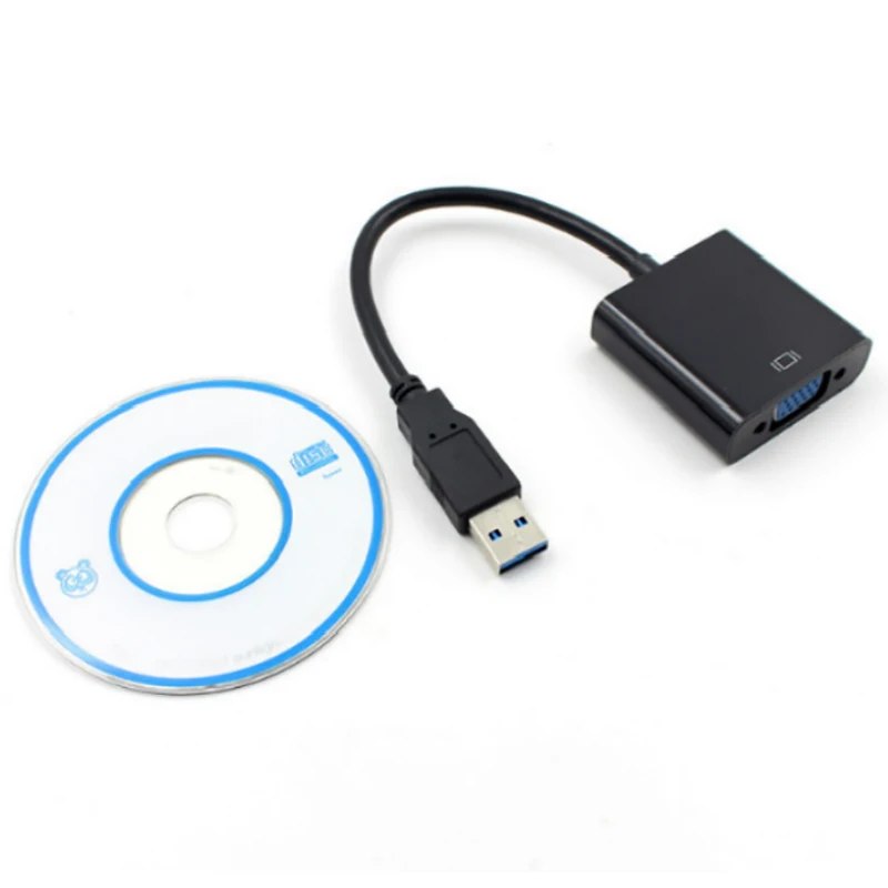 USB to VGA Adapter Converter External Video Graphic Card