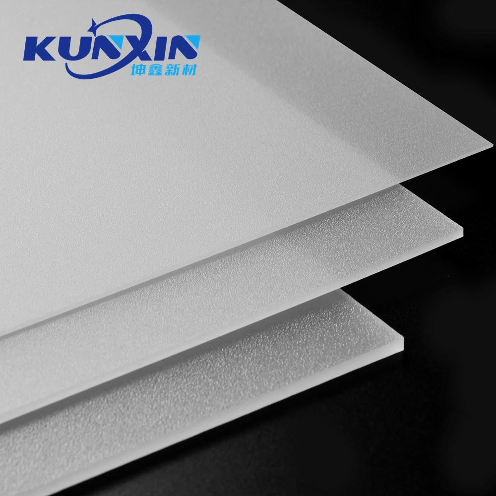 High Light Transmission Flat Illuminating Opal White Led Polycarbonate Diffuser Sheet for Lighting