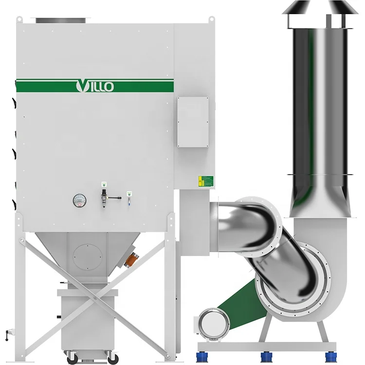 VILLO Hardware Factory Central Cleaning Industrial Dust Extraction System