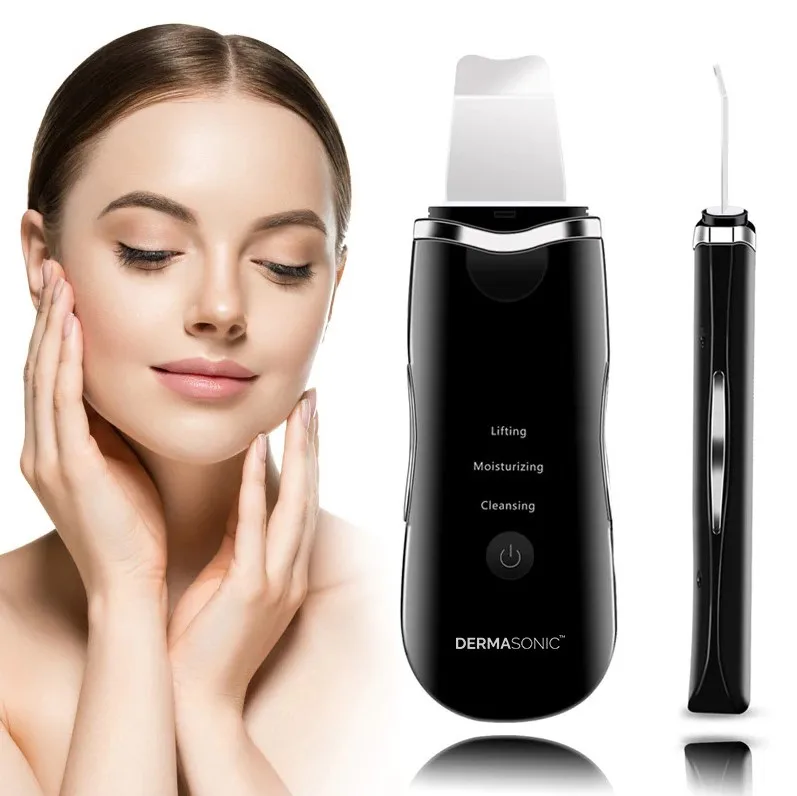 Beauty Care Exfoliating Skin Rejuvenating Instrument Ultrasonic Skin Scrubber