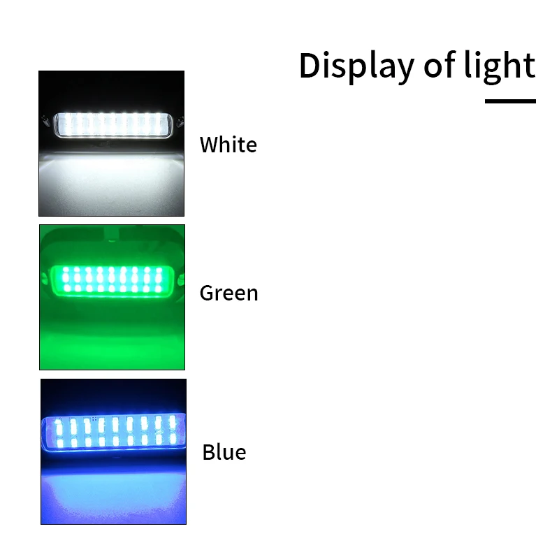 Wholesale Price IP68 Waterproof LED Underwater Boat Lighting Marine Search Yacht Lights