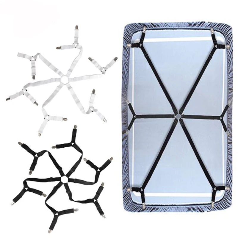 6sides bed sheet holders