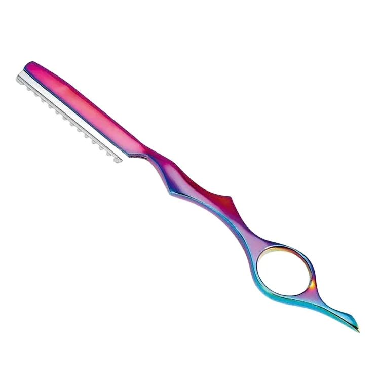 H2 металлические лезвия с одним краем прямая Безопасная бритва из нержавеющей стали