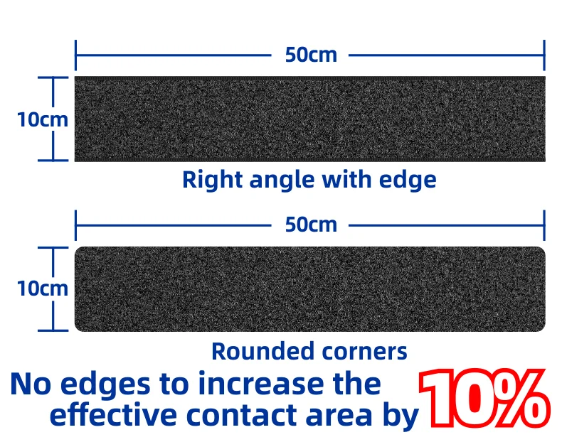 Number Plate Fixing Pads Adhesive Magic Tape Stickers for Car License Plate Mounting Sticky Pads