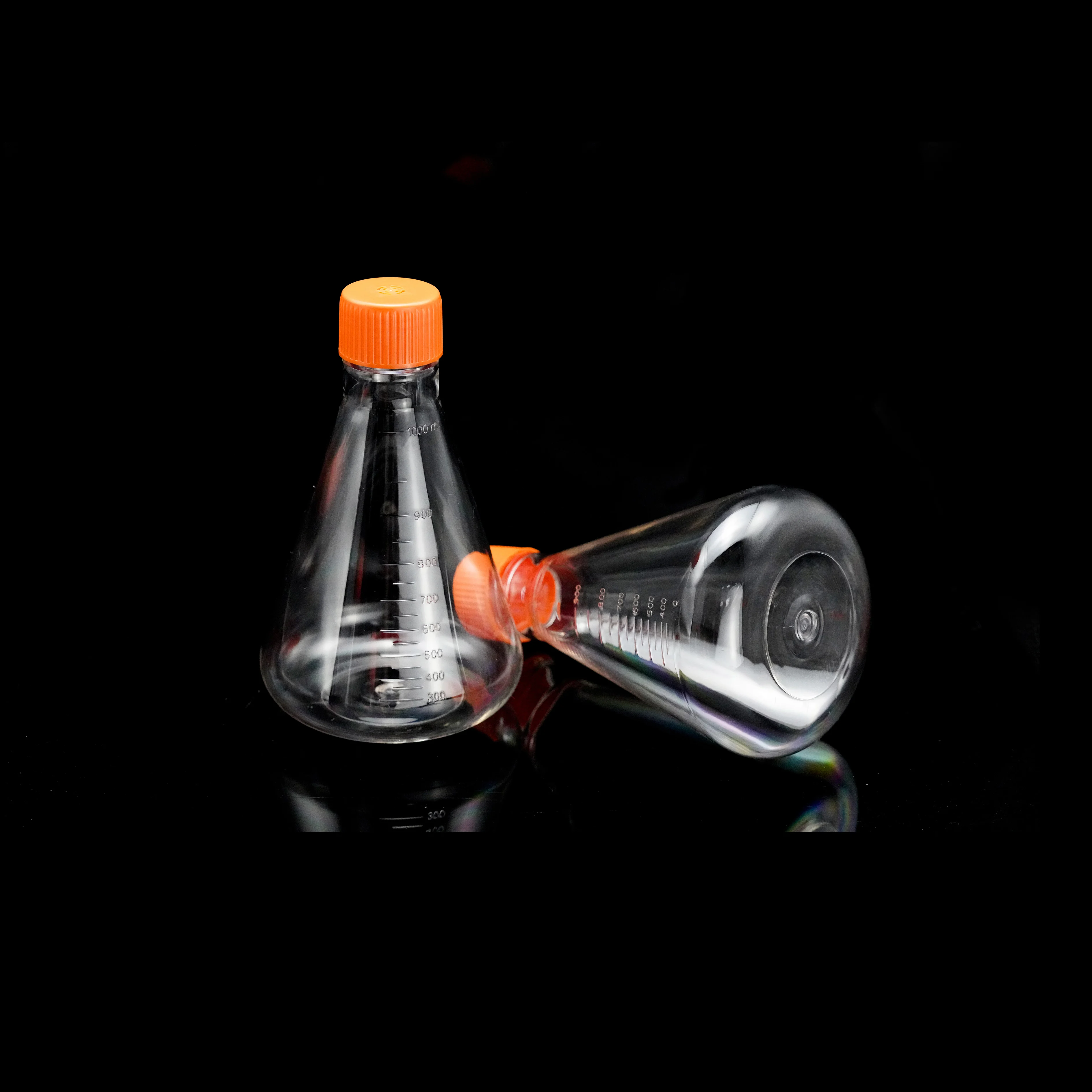 Cell Culture Screw Lab Plastic Conical Flask
